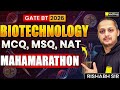 GATE BT 2026 Biotechnology | MCQ MSQ NAT | Mahamarathon | VedPrep Biology Academy