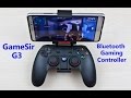 GameSir G3s Bluetooth Gaming Controller Review for Android/VR/PC/PS3 Device!