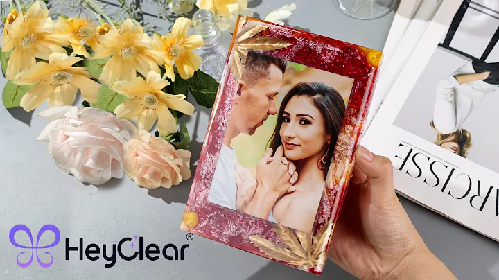 Romantic Resin Frame for Couples | Handmade Custom Gift Inspiration