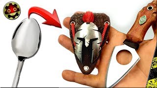 Mini Knife, Original Cover Spoon. Spartan