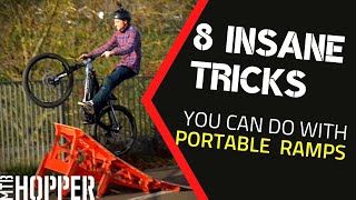 Famous 8 INSANE TRICKS TO DO WITH PORTABLE BIKE RAMPS | MTB HOPPER BLOG Wealth