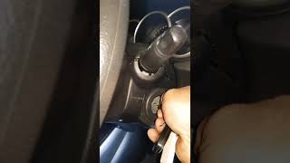 Nissan tiida key in ignition buzzer disconnection