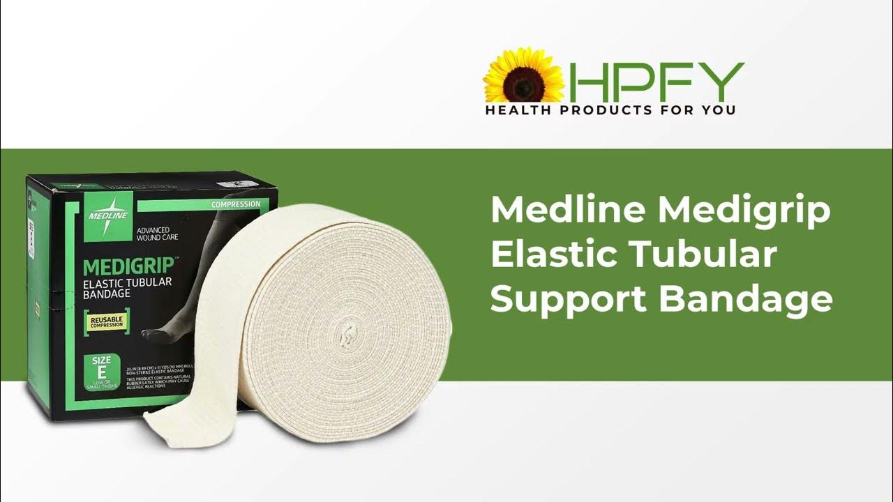Medline Medigrip Elasticated Tubular Support Bandage HPFY YouTube
