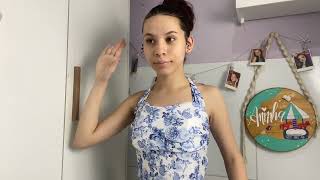 Exercício, interpretação de uma música | ANINHA #youtubecreatorawards 