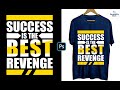 typography t-shirt design photoshop | vintage tee design photoshop #tshirt #photoshop #tutorial