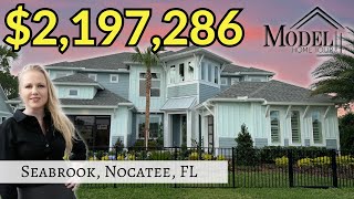 New Construction Homes in Coral Ridge @ Seabrook - ICI Homes in Nocatee, FL (The Brooke Plan)