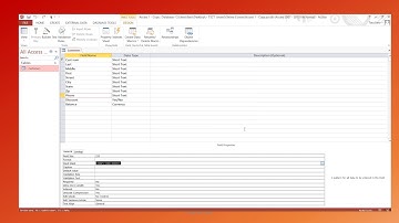 Access Design View   Input Mask