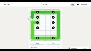 LinkedIn Zip Answer Today | 24 September 2026 - Puzzle #556 screenshot 4