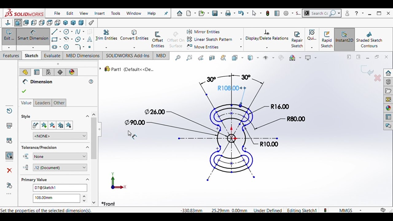 solidwork part 1 for beginners - YouTube