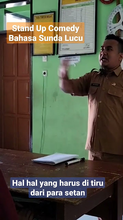 Stand Up Comedy Bahasa Sunda Lucu / BORANGAN (Ngabodor Sorangan) Setan juga ada sisi baiknya