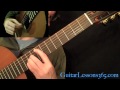 Recuerdos de la Alhambra Guitar Lesson Pt.1 - Francisco Tarrega - A Minor Section
