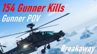 154 Gunner-Kills (Solo) | BF 2042 AH-64GX APACHE | Gunner POV