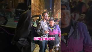 Diddys Son, Christian Combs Pulls Up At The Luxury Law Show During Fashion Week In New York, Ny