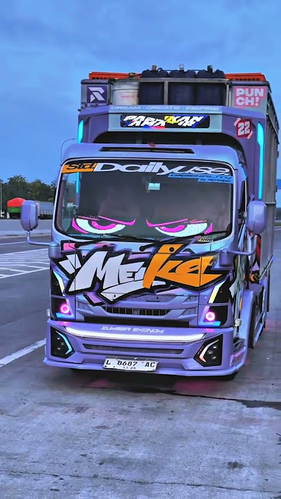 Truk giga mbois parah