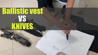 Does a Ballistic vest Stop a Knife Attack? Ballistic jacket VS Knives