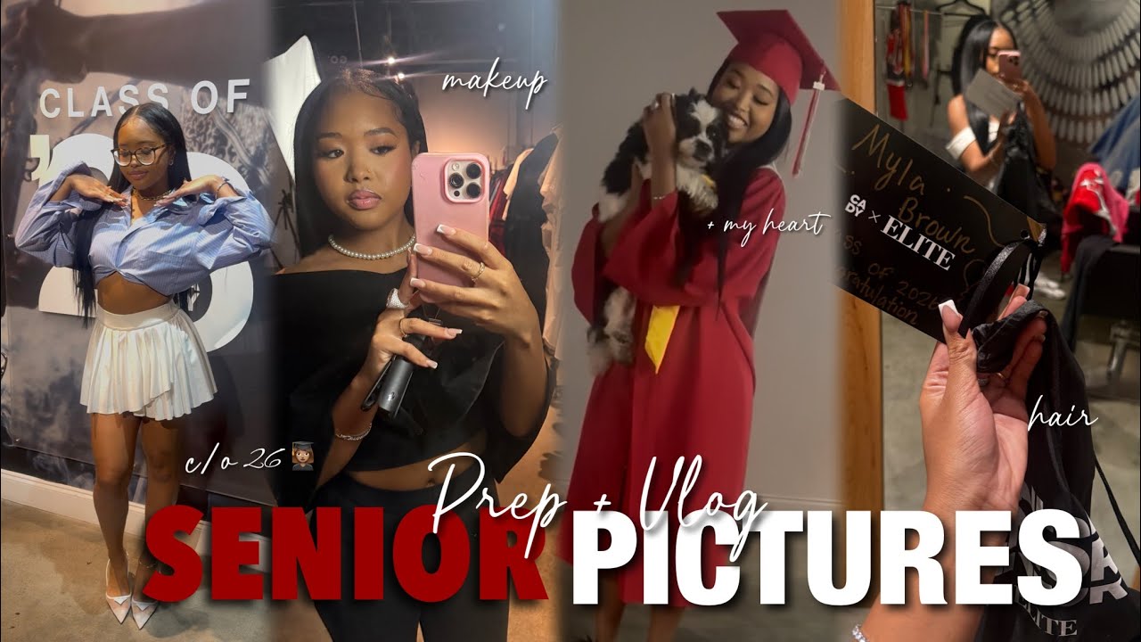 🎓 Подготовка к выпускному фото + видеоблог | День ухода за волосами, окрашивание прядей, фотосесс...