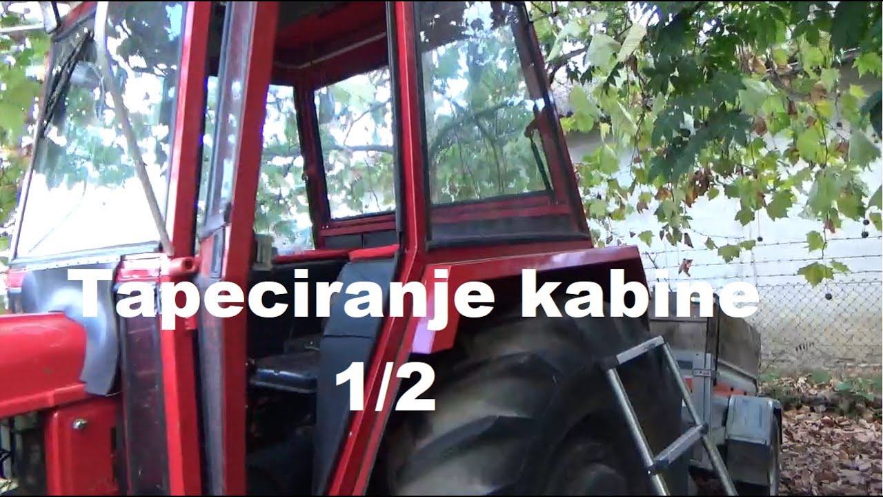 Tapeciranje kabine IMT 558 1/2(1.dio)