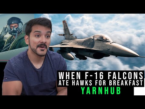 When F-16 Falcons Ate Hawks for Breakfast | CG reacts