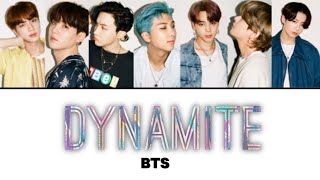 ［日本語訳・カナルビ］DYNAMITE /BTS(방탄소년단)