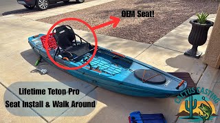 Lifetime Teton Seat and Mod Walk through