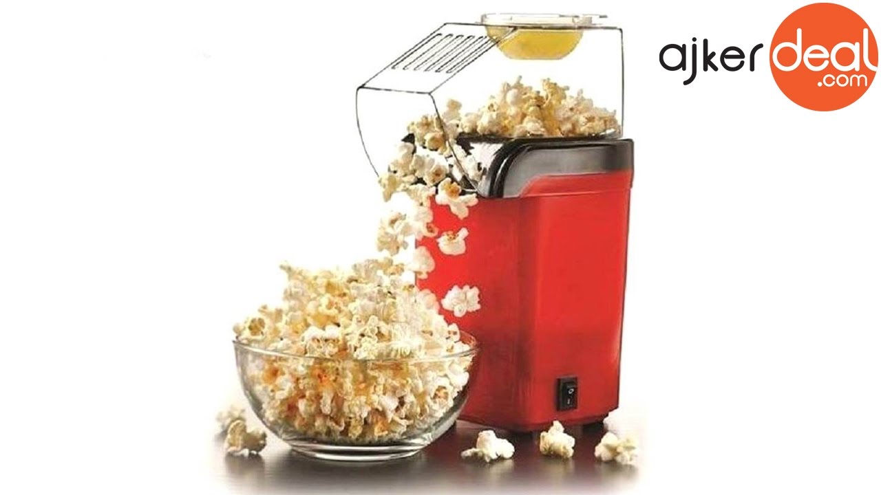 8 - Cup Hot Air Popcorn Maker, SnackMagic