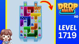 Drop Away Level 1719 Solution Walkthrough