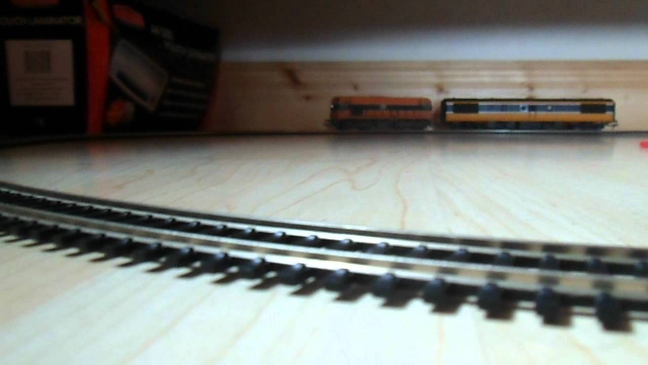 Murphy Models IR Class 181 No.183 Hauling a MKII Generator Van [HD]