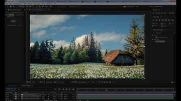 After Effects - Animating still images to look like video