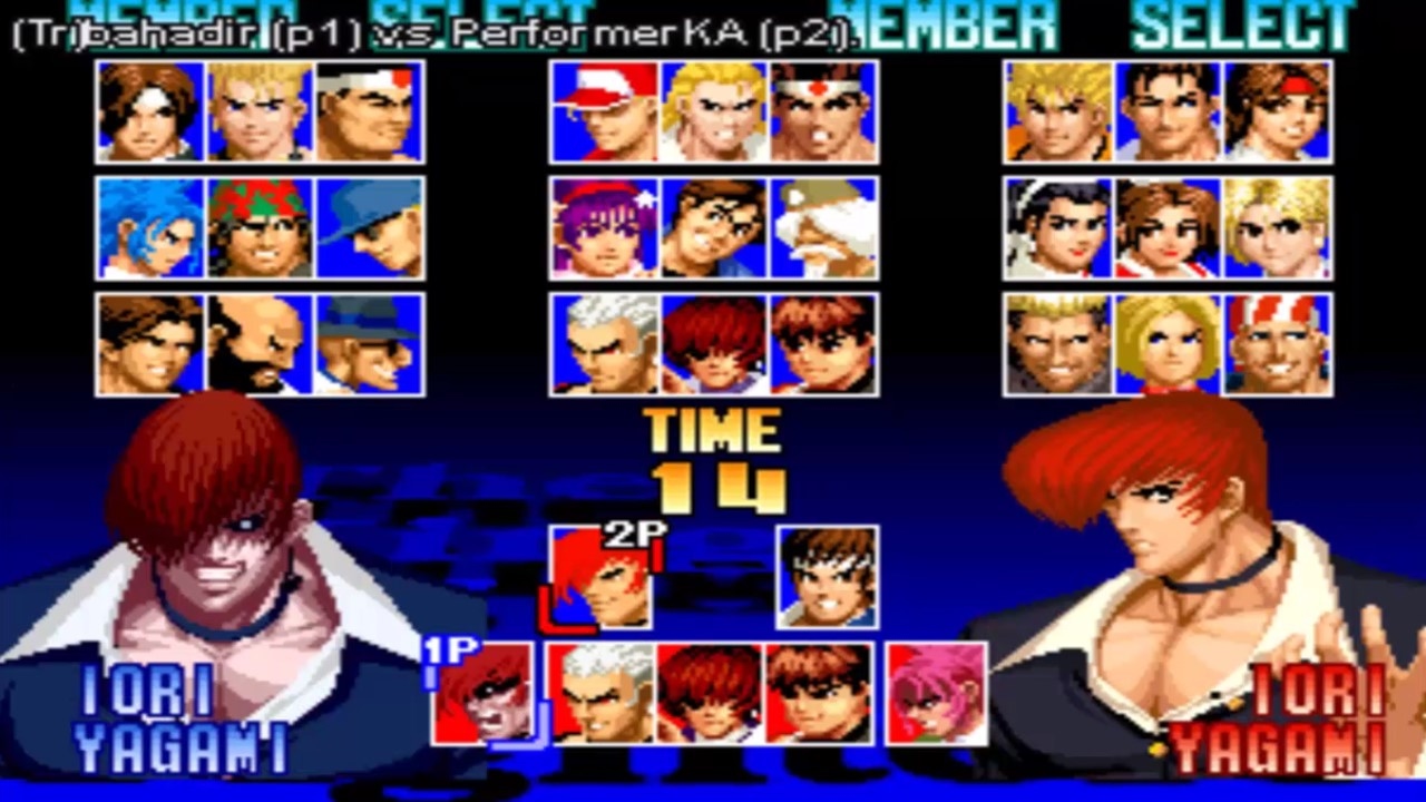 king of fighters 97  New 2022  Kof 97 - (Tr)bahadir (turkey) vs PerformerKA (pakistan) 킹 오브 파이터 97