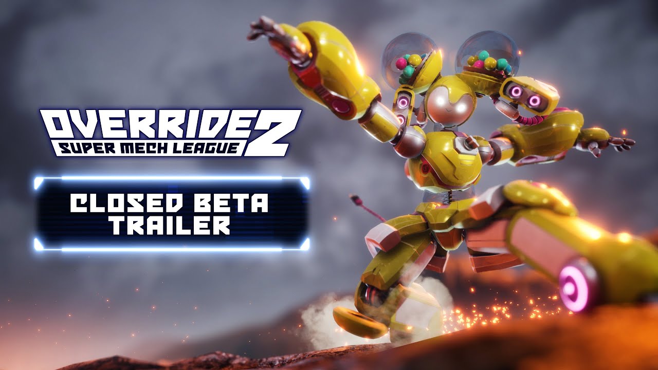 Override 2 Super Mech League Pc Closed Beta Trailer It Youtube
