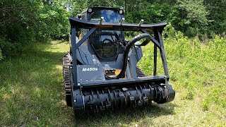 BIG MUNCHIE HAS ARRIVED! Prinoth M450s1600 Skid Steer Mulcher!