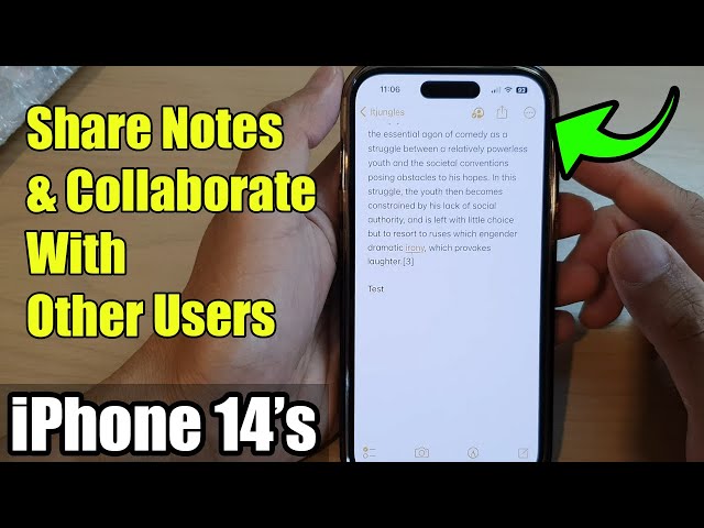 Sharing and collaborating on notes: a guide for Apple users