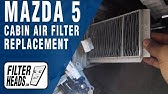 Innenraumfilter Wechseln Mazda 5 Cabin Filter Change Youtube