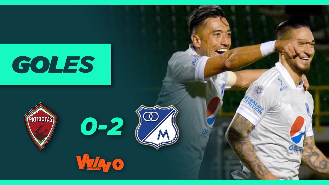 Patriotas vs Millonarios (0-2) | Liga BetPlay Dimayor 2021-1 | Fecha 12 ...