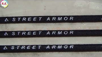 2 Colour Rope Screen Printing Machine - 12”