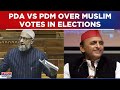 Pda vs pdm fight for the minority votes in uttar pradesh asaduddin owaisi meets mukhtars kin