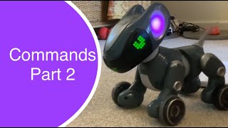 Pyxel a Coder's Best Friend Robotic Dog: How to Use: Commands Part 2: Treat, Turn, Wiggle etc