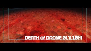 Drastic death of DRONE over cemetery at All Saints' Day 01.11.2014 ! Short Version