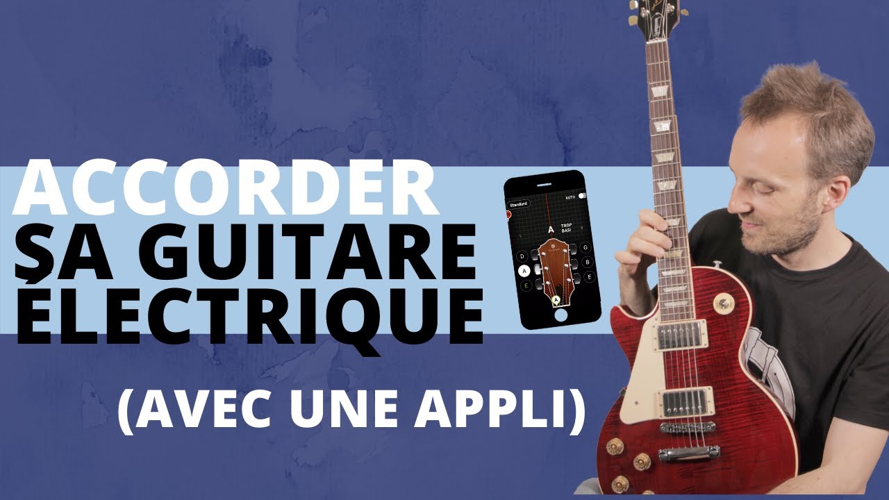 🟢TUNE GUITAR, UN TUNER EN LIGNE POUR ACCORDER LA GUITARE ACOUSTIQUE avec  des cordes standards EBGDAE 