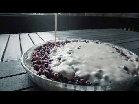 Video: Lingonberry Chocolate Pie