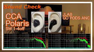 CCA Polaris vs JLAB GO PODS ANC [TWS IEMs Sound Comparison]完全ワイヤレスイヤホン