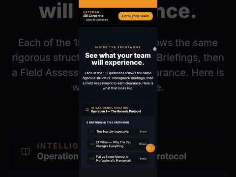 SatsMan.com SBI- Why Your 14-Day Mission Streak Changes Everything!