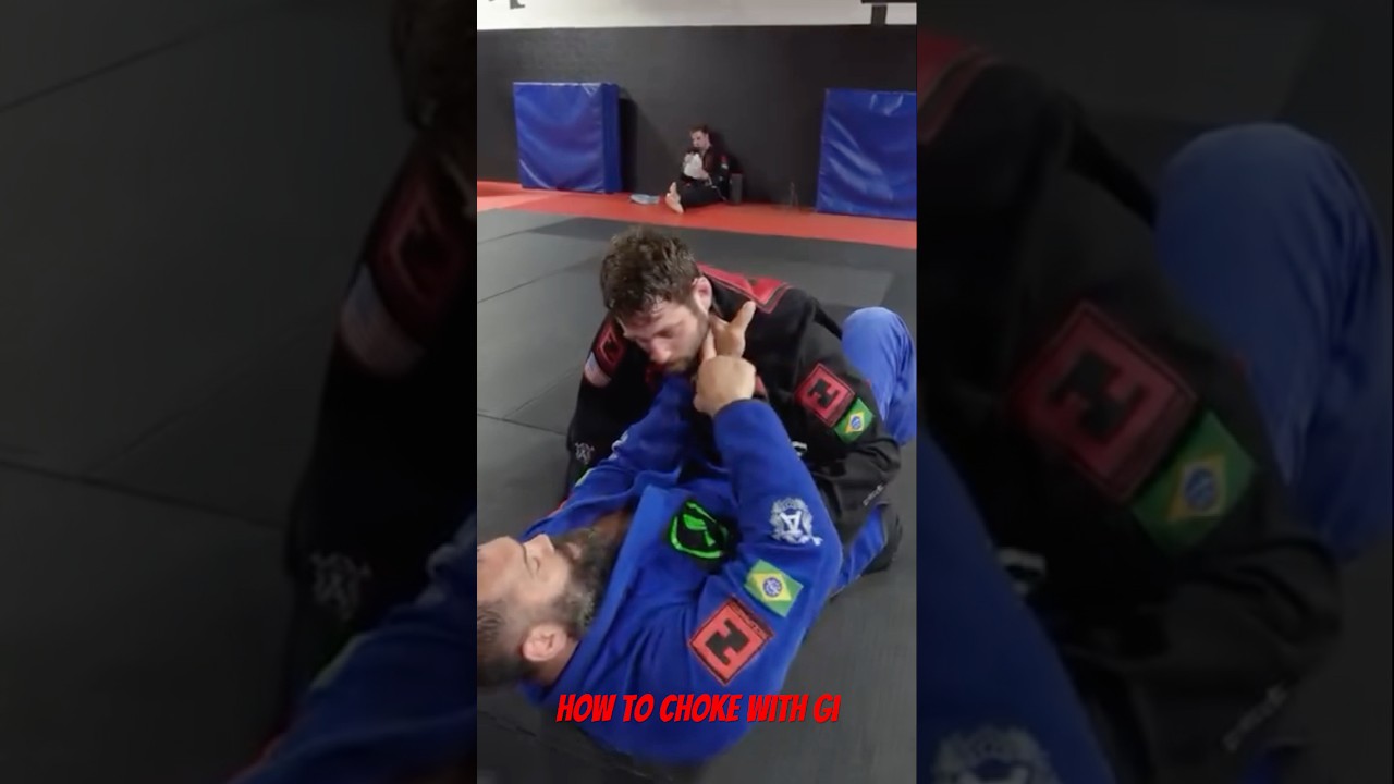 How to do Lapel choke with Gi 