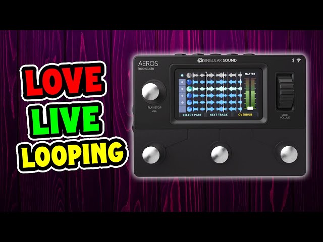 AEROS LOOP STUDIO とBeat Buddy と ケーブルセット Full Review: Aeros Looper and BeatBuddy by Singular Sound