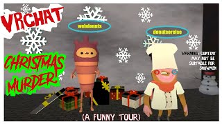 Funny VR Moments  |  Exploring VRChat Christmas Rooms in 360