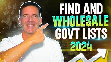 How to Find & Wholesale Government Lists (2024)