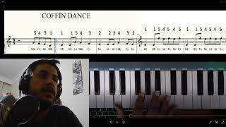 Melodi̇ka Veya Pi̇yano İle Coffi̇n Dance Nasil Çalinir