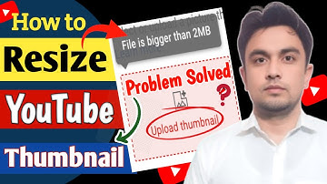 How to resize YouTube thumbnail 
