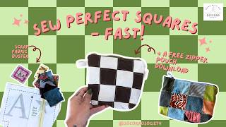 The Fusible Interfacing Hack for Perfectly Joined Quilt Squares