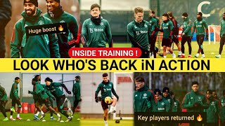 🔴Fernandez,Rashford, Maguire,Martinez🔥Man UTD training&injury updates ahead of Arsenal clush #mufc